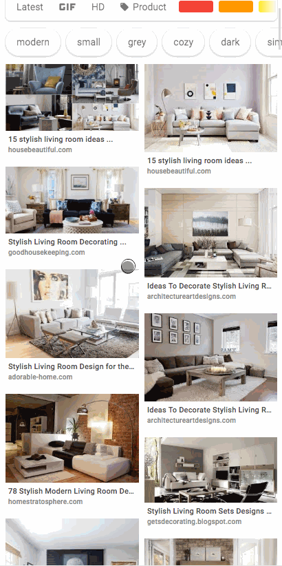 Obiektyw w Google Grafika - wyszukiwanie obrazem