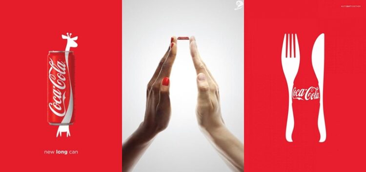 Coca-cola Ad colors