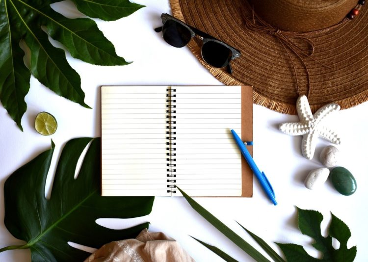 flat lay example - Cropped items