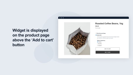 Recurring order and subscription tool 