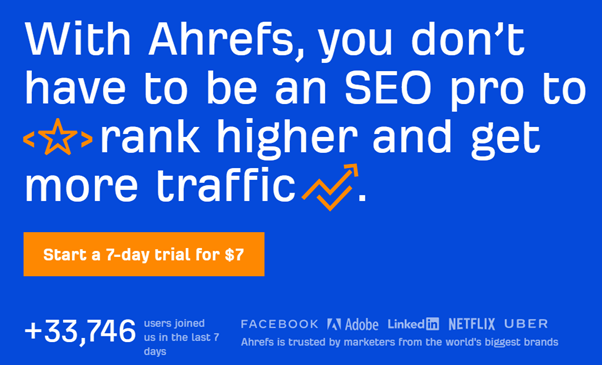 ahrefs SEO tool comparison