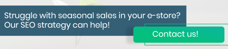 seasonal SEO for e-commerce