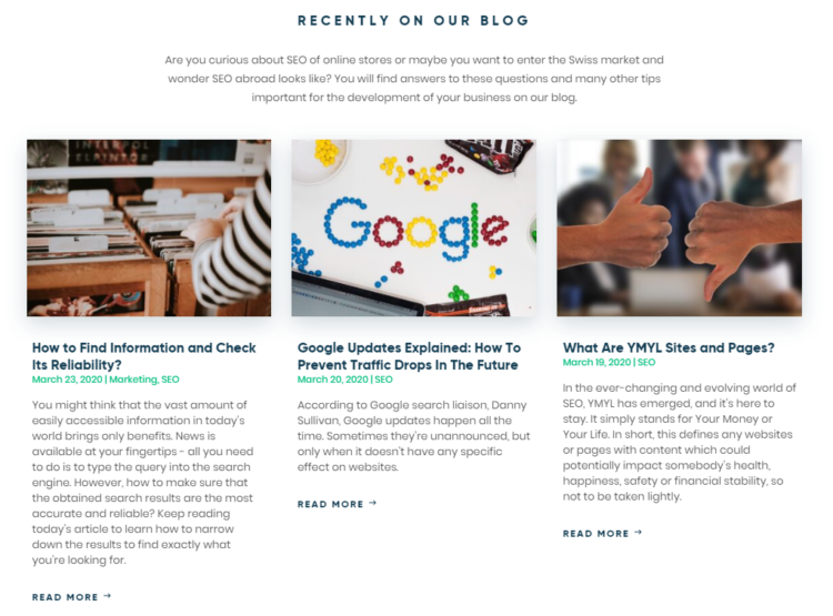 Monitoring visibility - blog