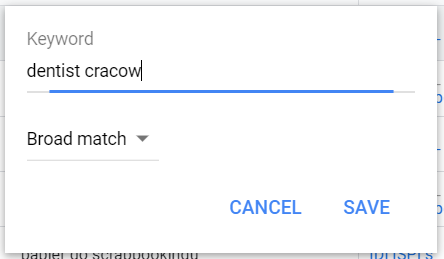 Broad match