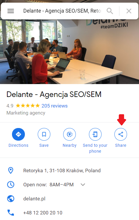 consistent seo strategy gmb location