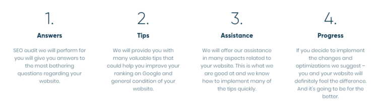 SEO Audit with Delante