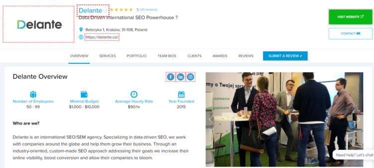 how to choose SEO agency online Designrush marketplace