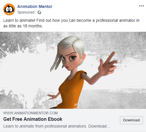 Facebook Ads example