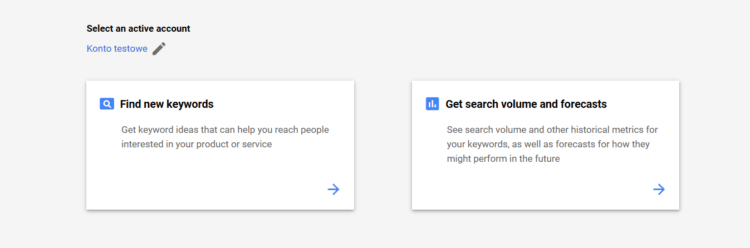 Finding right keyword in Google Ads