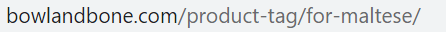 Website Tags - URL 