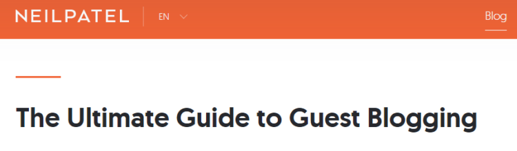 Guest blogging - rules