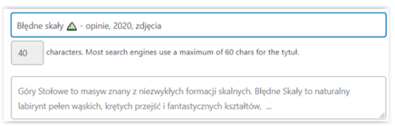adding emojis in seo title