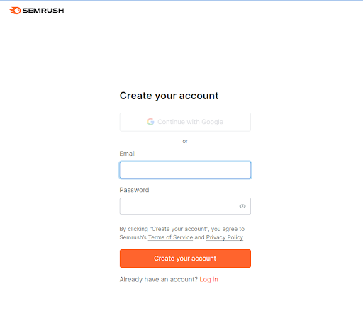 how to check your keywords ranking semrush account 