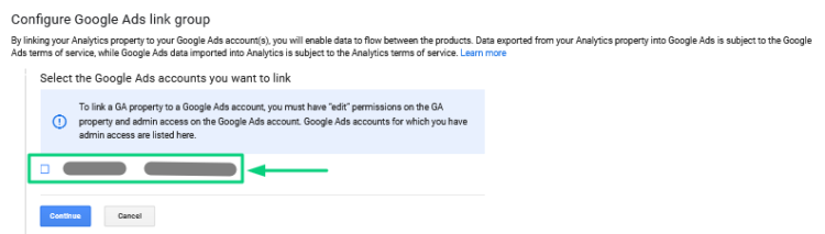 how to link google ads and google analytics configuration