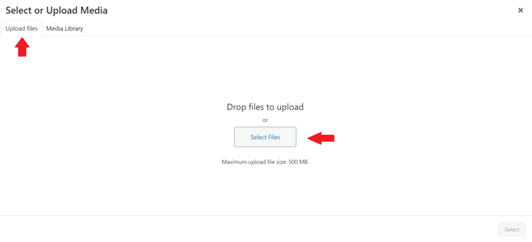 how to add files on wordpress add files