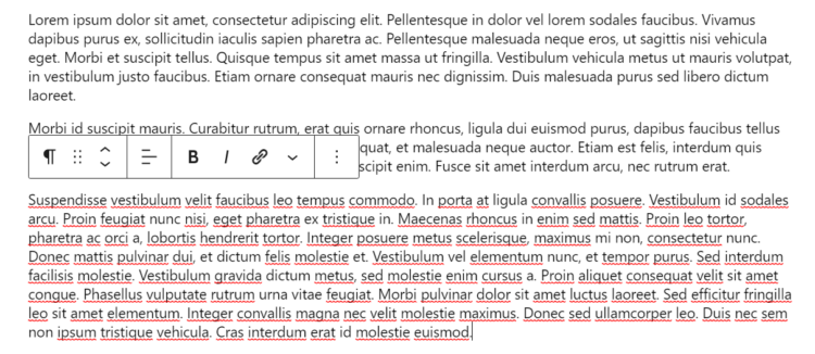 how to publish on wordpress new paragraph