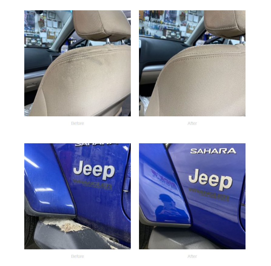 how to use the aida model in content creation before and after jeep