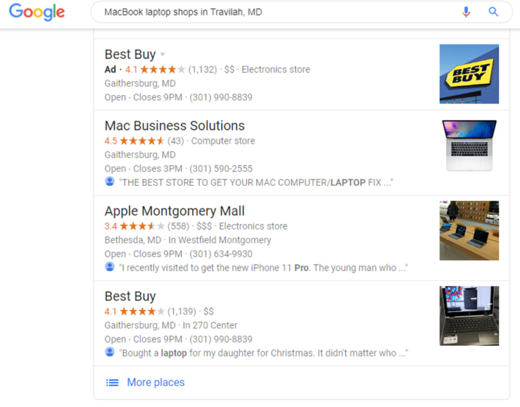 keywords in SEO - Geo-targeted keywords