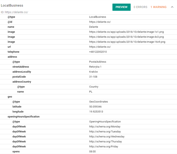 how to use schema in local seo