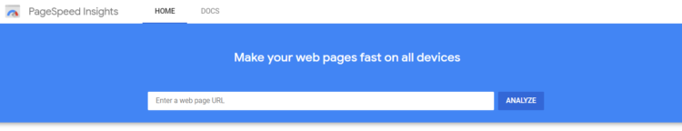 PageSpeed Insights