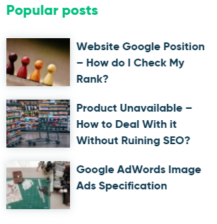 Popular posts delante
