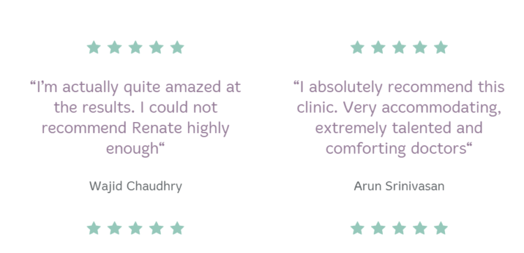 reviews on the service website seo