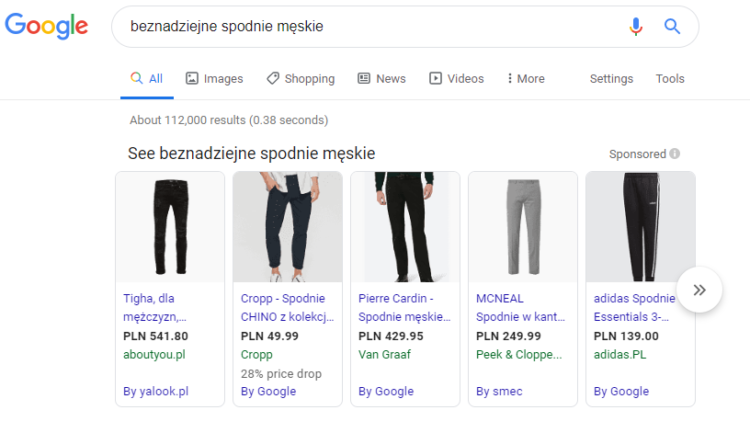 Wrong search results