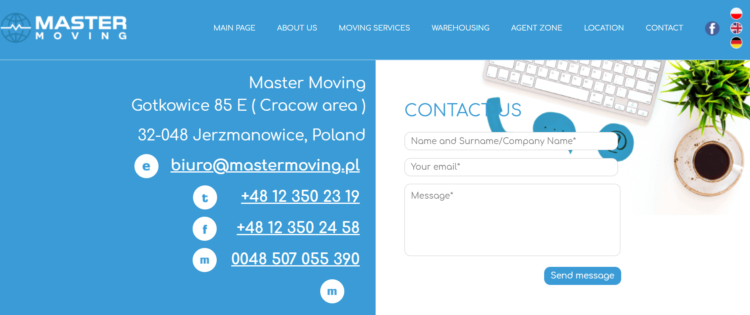 seo for service based comapny essentials contact page