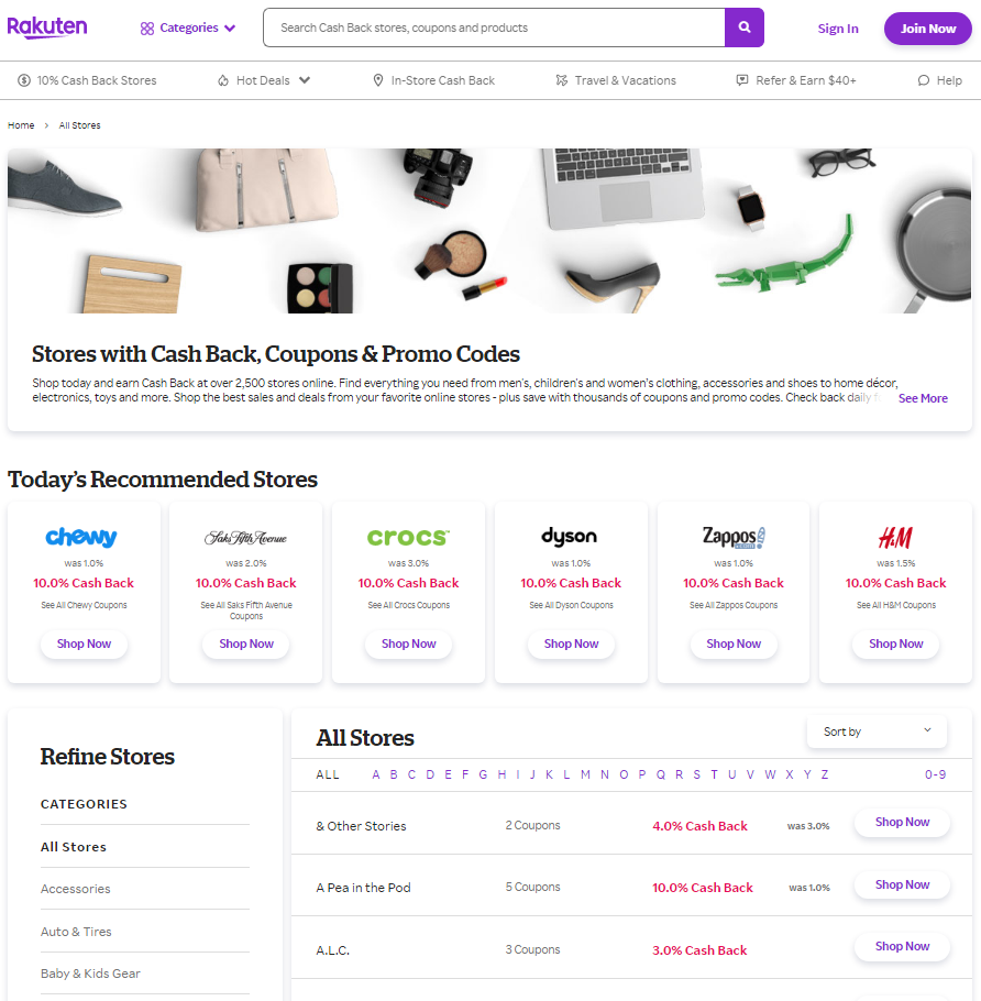 seo in japan rakuten website english