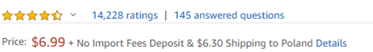 SEO Amazon reviews