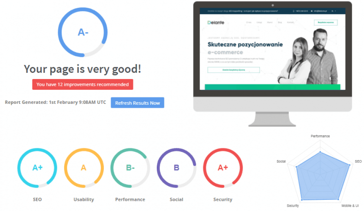 Seoptimier - another of SEO Audit Tools