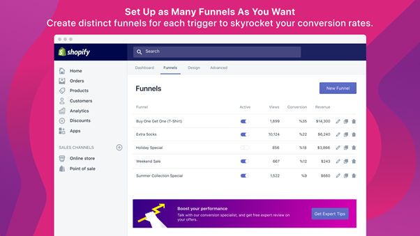 Upselling tool