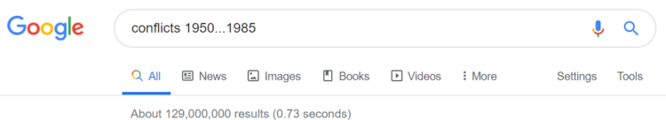 timeline google search hacks 