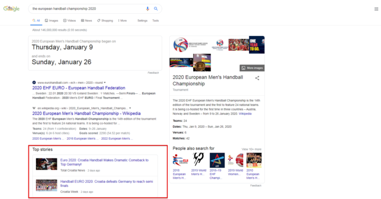 top stories news websites