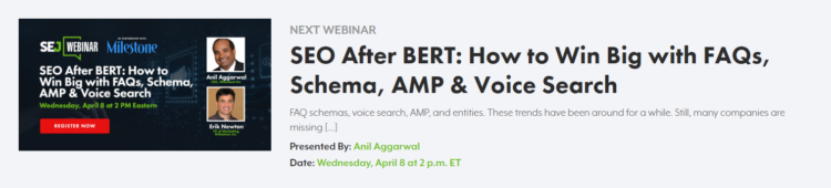 Webinar example